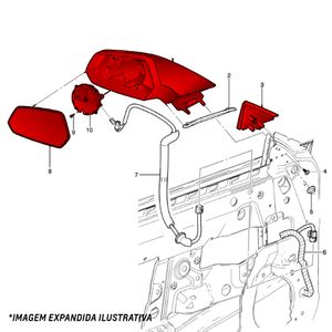 Espelho Retrovisor 2 E 4 Portas Lado Direito  Sem Controle Monza Retrovex RX2222