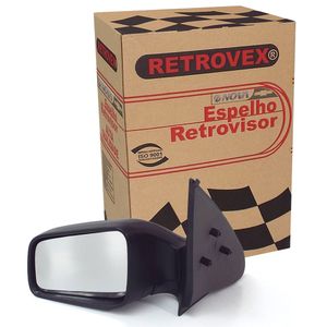 Espelho Retrovisor 2 E 4 Portas Lado Esquerdo  Sem Controle Astra Retrovex RX2241