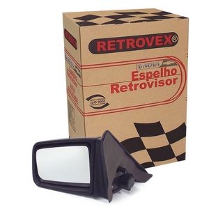 Espelho Retrovisor Lado Esquerdo Sem Controle Tubarao Monza Retrovex RX2219