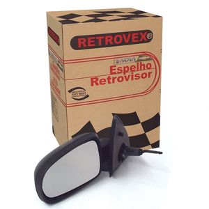 Espelho Retrovisor Lado Esquerdo  Com Controle Montana /corsa Retrovex RX2237