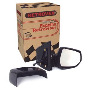 Espelho Retrovisor Lado Direito  Com Controle Spin Retrovex RX2280