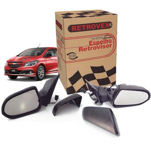 Par De Espelho Retrovisor Elétrico  Onix /prisma Retrovex KIT825