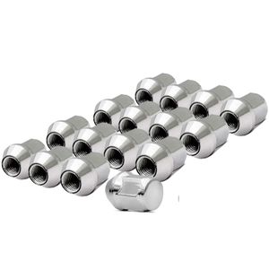 16 Porca Roda Cromada 19mm  Onix 1.0 1.4 /prisma /spin 1.8 /sonic 1.6 16v hatch sedan /civic 1.8 2.0