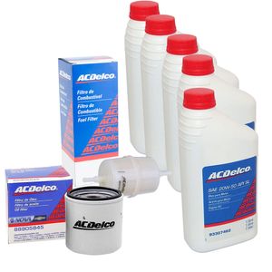 Kit Troca Óleo E Filtros Acdelco Kadett /monza /ipanema KIT1345