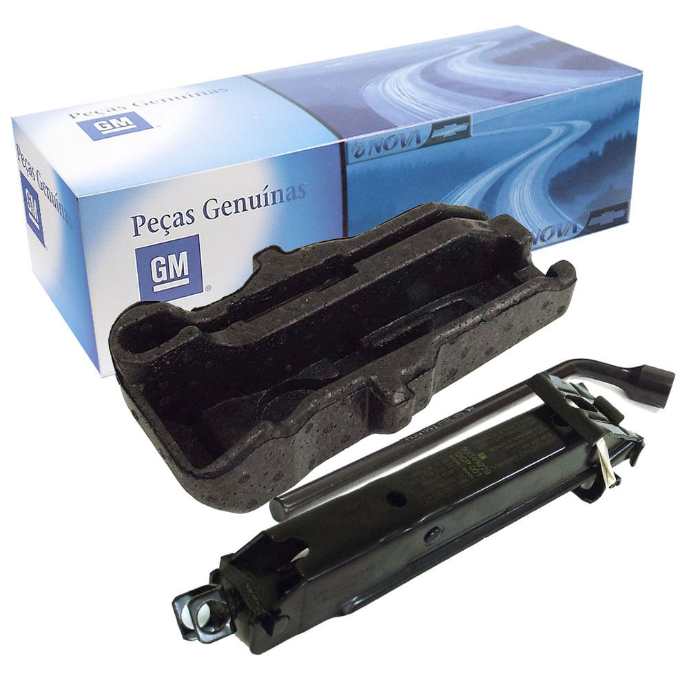 Kit Macaco Chave De Roda Com Suporte Isopor Prisma /celta /corsa