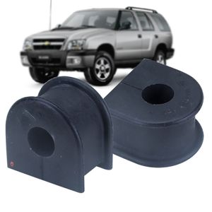 2 Bucha Da Barra Estabilizadora Traseira  Blazer Peças Genuínas GM KIT1417