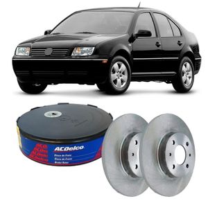 Par Disco Freio Dianteiro Volkswagen Bora Acdelco KIT2573