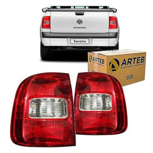 Par Lant. Tras. Cristal Saveiro Gv Gvi Arteb KIT2676