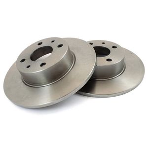 Par Disco De Freio Dianteiro Sólido 236mm  Prisma Roda Aro 13 /celta /corsa Fremax KIT227