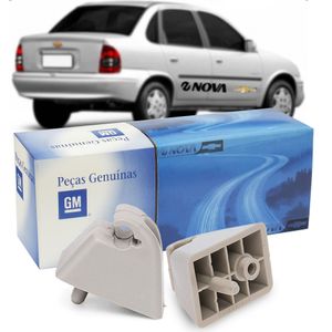 Par De Suporte Do Parasol Quebrasol Corsa Peças Genuínas GM KIT1594