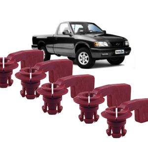 Kit 5 Buchas Do Farol S10 /blazer Jahu KIT2329