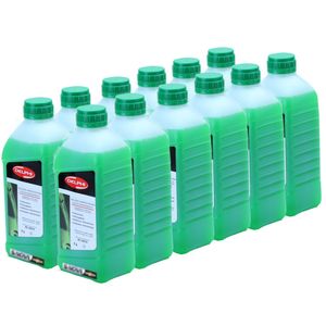 12 Litros Aditivo De Radiador Diluído Verde Delphi KIT1201