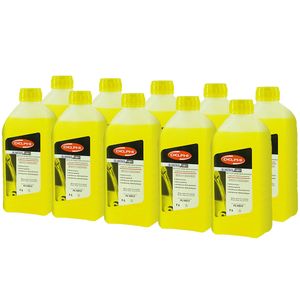 10 Aditivos De Radiador Concentrado Ecológico Amarelo 1l Logan /clio /kangoo /megane /r19 /r21 /symb