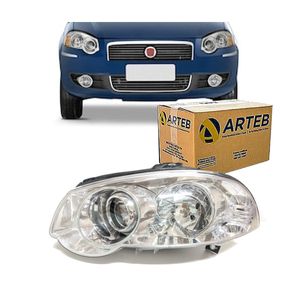 Farol H1/h1 Palio 2009/2013 Lado Esquerdo Arteb 161003