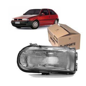 Farol Dianteiro Cromado Lado Esquerdo Gol Imports MC063704