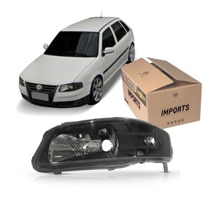 Farol Dianteiro Mascara Negra Lado Esquerdo Gol Imports MC060834