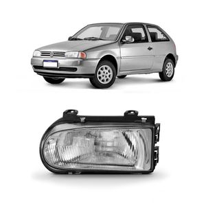 Farol Dianteiro Cromado Lado Esquerdo Gol Imports MC058074