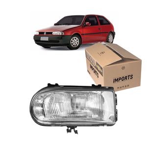 Farol Dianteiro Cromado Lado Esquerdo Gol Imports MC063700
