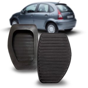 Par Capa Pedal Freio + Embreagem G1  Berlingo /c3 /berlingo Cargo Universal Automotive UN16572