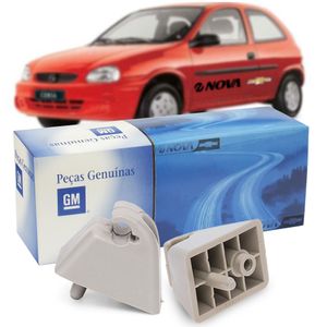 Par De Suporte Do Parasol Wind Gl Gls Gsi Corsa Peças Genuínas GM KIT1593