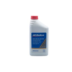 Óleo De Motor 0w20 Api Sn Sintético Chevron Ecoflex  Onix /prisma /spin /s10 /cruze Acdelco 98550549