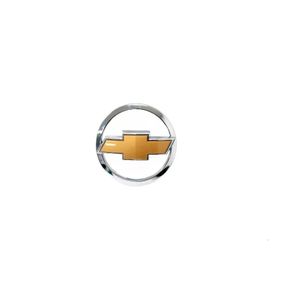 Emblema Aro Cromado + Dourado Da Tampa Traseira Prisma Peças Genuínas GM 93343850