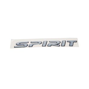 Emblema Spirit Fundo Cinza Com Borda Preta  Agile /celta Peças Genuínas GM 93343649