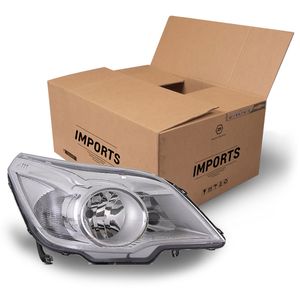 Farol Cromado Lado Direito Agile /montana Imports ZN14141122
