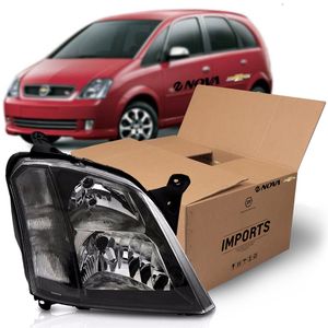 Farol Mascara Negra Lado Direito Meriva Imports ZN3131122