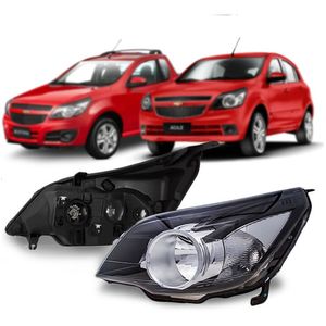 Farol Mascara Negra Lado Direito Agile /montana Imports ZN14141124
