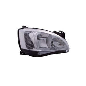 Farol Cromado Lado Direito Sem Regulagem Elétrica Lente Lisa Montana /corsa Peças Genuínas GM 947379