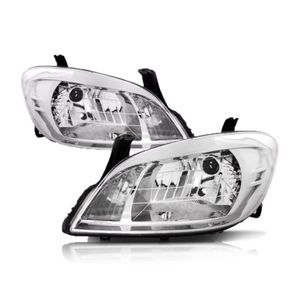 Farol Lado Esquerdo + Direito Cromado Prisma /celta Arteb KIT2281 160661 160662