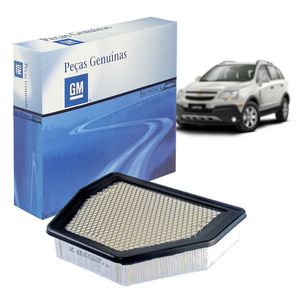 Filtro De Ar Do Motor V6 3.0 3.6  Captiva Peças Genuínas GM 19254733