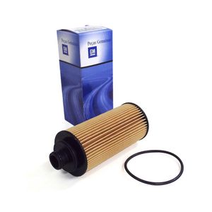 Filtro De Óleo Do Motor [só Refil] (2.8 Diesel Ctdi)  S10 /trailblazer Peças Genuínas GM 12636838