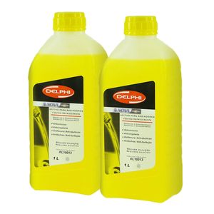 2 Aditivos De Radiador Concentrado Ecológico Amarelo 1l Logan /clio /kangoo /megane /r19 /r21 /symbo