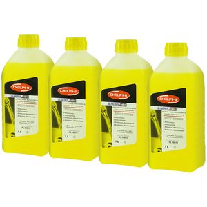 4 Aditivos De Radiador Concentrado Ecológico Amarelo 1l Logan /clio /kangoo /megane /r19 /r21 /symbo