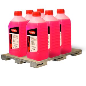6 Aditivos De Radiador Concentrado Ecológico [vermelho] 1l Rl10008 Delphi KIT1329
