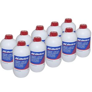 10 Aditivos Para Radiador Diluido Acdelco Vermelho Ecológico 1lOnix /prisma /agile /astra /celta /me