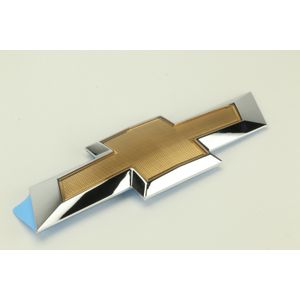 Emblema Gravata Dourada Da Tampa Traseira  S10 Peças Genuínas GM 94724961