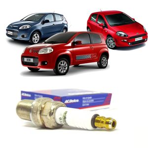 Vela Ignição 1.4 8v Punto /palio /uno Acdelco 19347306