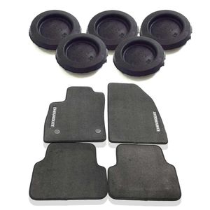5 Tampão Borracha Do Assoalho 38mm + Jg Tapete Peças Genuínas GM KIT2118