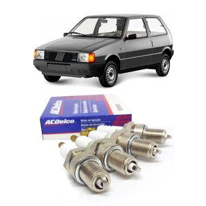 Jogo Vela De Ignição  Chevette Acdelco JG041LS7XA