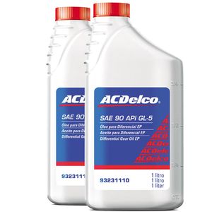 2 Litros Óleo Sae90 Câmbio Manual & Diferencial Acdelco 1 LitroPrisma /astra /celta /meriva /montana