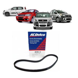 Correia Dentada Hnbr Idea /palio /siena /doblo /uno Acdelco 19348067