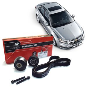 Kit Correia Dentada Tensor E Polia 1.6 1.8 16v Ecotec  Sonic /cruze /tracker Gates KS313