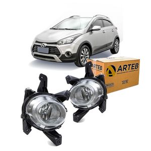 Par Farol Auxiliar Hb-20 Hb20 /hb20s Arteb KIT2713