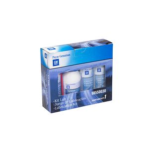 Kit Lubrificação Desingripante Graxa Branca Silicone E Optkleen Peças Genuínas GM 98550030