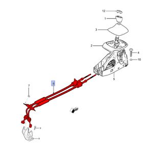 Cabo Da Transmissão Automática  Astra Automático /zafira Peças Genuínas GM 90523461