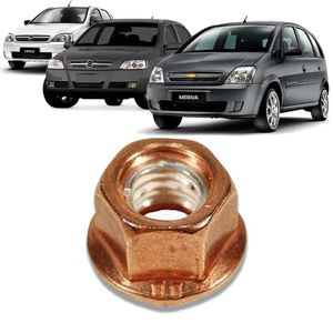 Porca M8 Silencioso Central Escapamento Astra /meriva /corsa Peças Genuínas GM 9157116