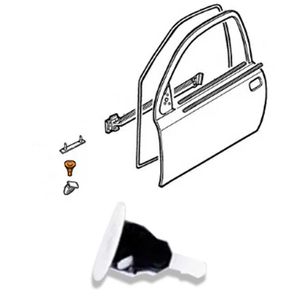 Retentor De Fixação Da Guarnição Porta Astra /meriva /montana /zafira /corsa /vectra Peças Genuínas